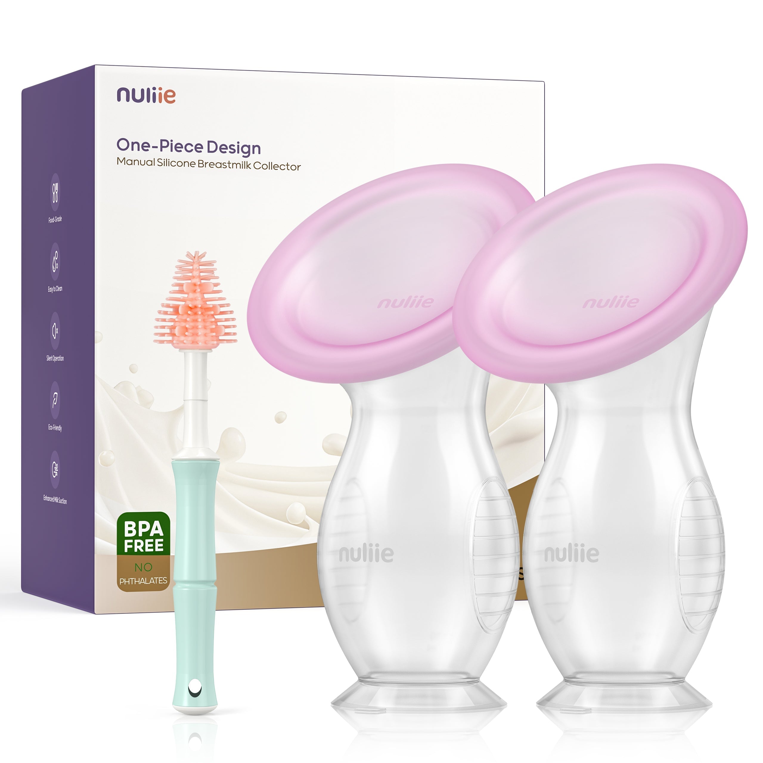 Nuliie Silicone Breast Pump User Manual