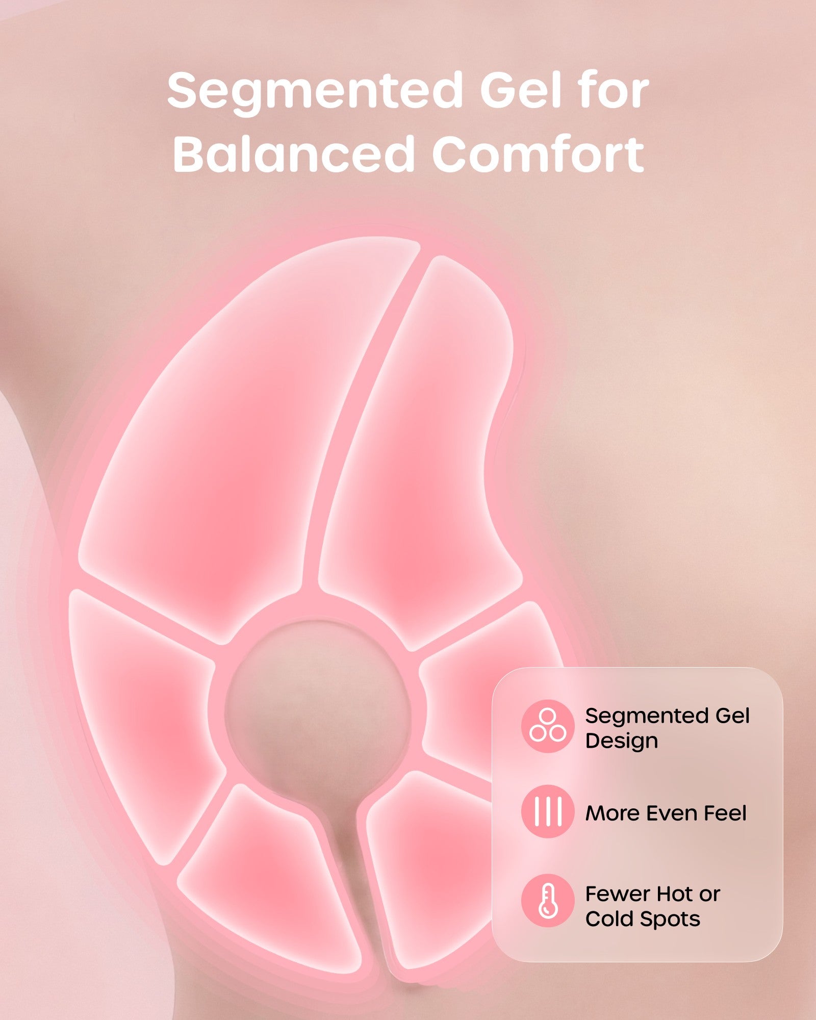 Nuliie Hot & Cold Breast Therapy Packs, with Soft Modal Covers