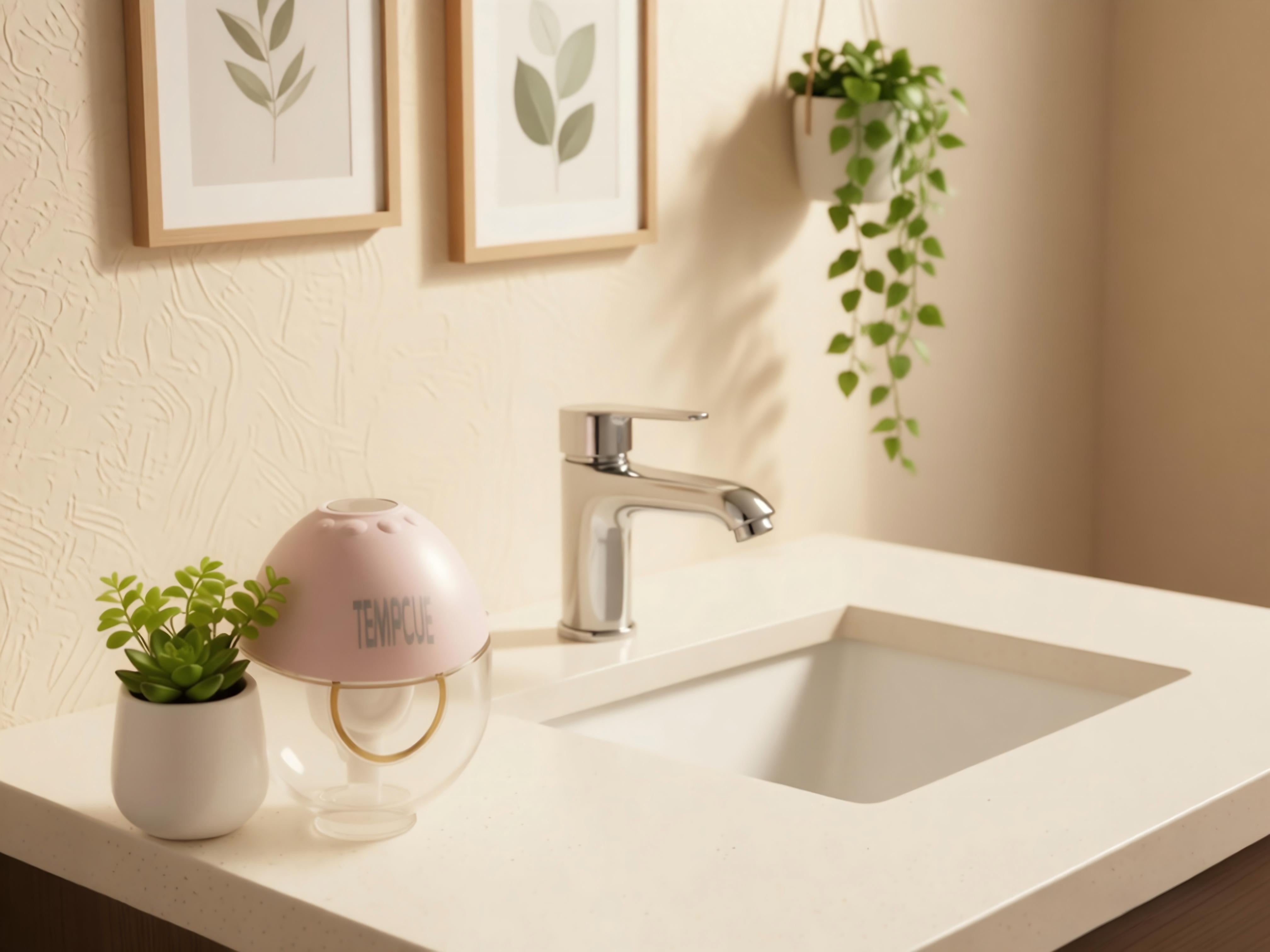 TEMPCUE Hands-Free Breast Pump, Wearable Breastfeeding Pump 4 Modes 9 Levels with 18/21/24MM Flange, Electric Breast Pump Portable