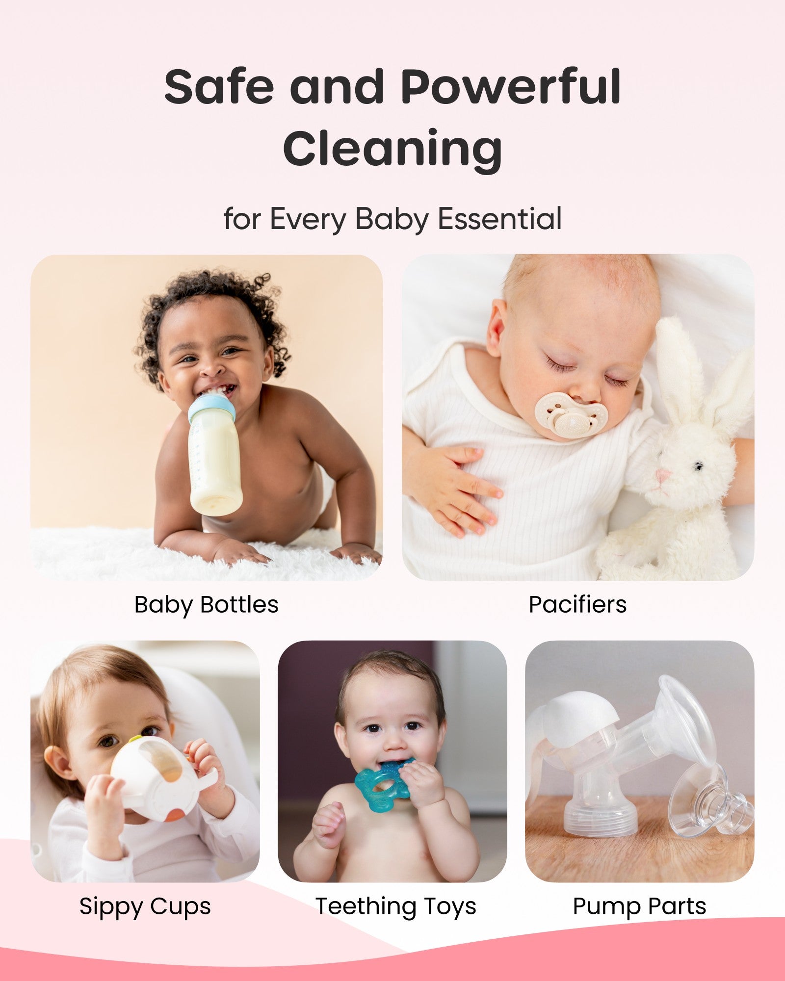 Nuliie Detergent Tablets with Convenient Box for All Baby Bottle Washers