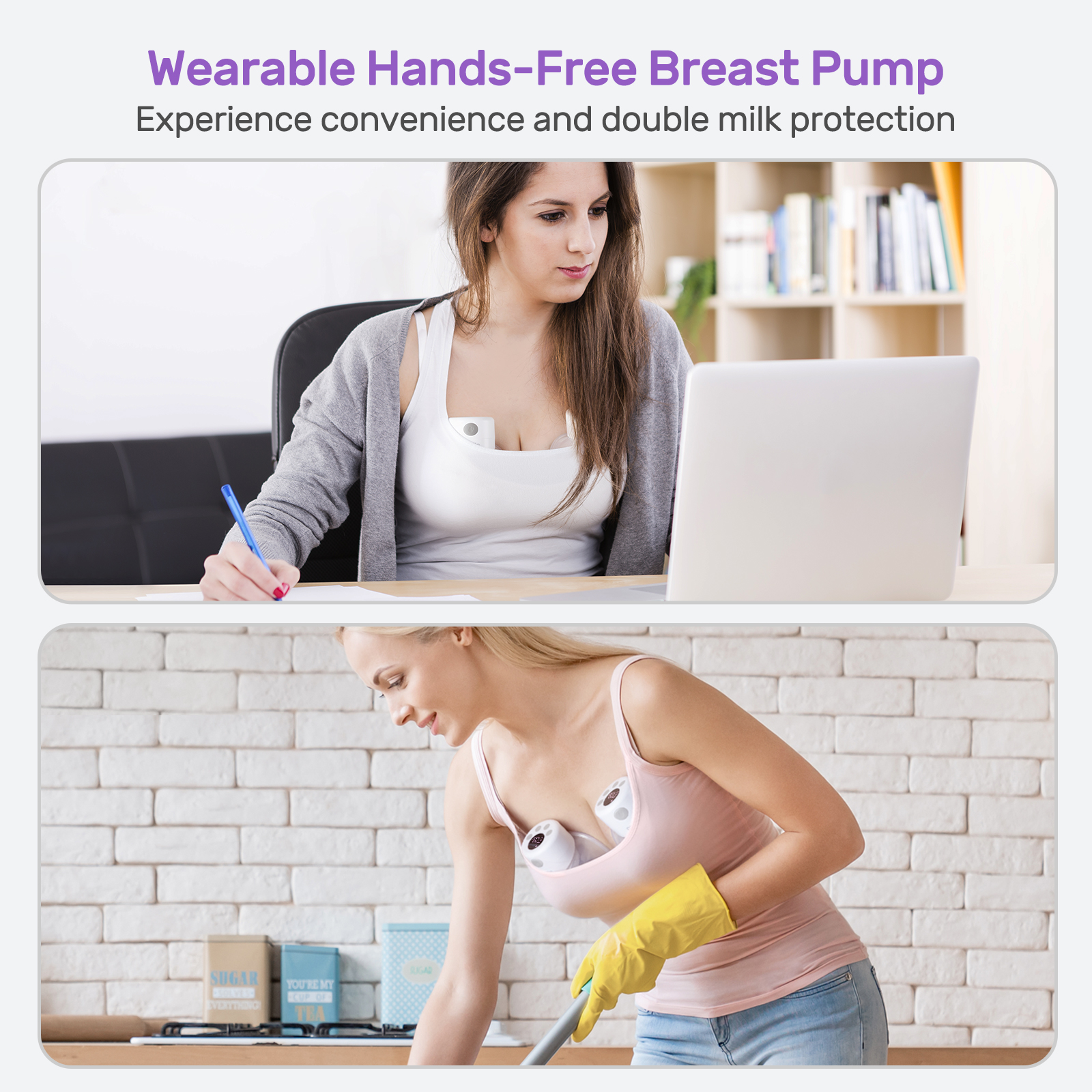 Wireless Breast Pump – Hands free breast pump - Nudies